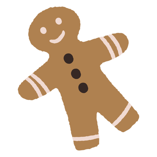 Gingerbread cookies christmas illustration PNG Design