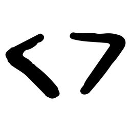 Ícone maior e menor que Desenho PNG