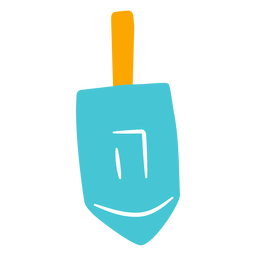 Jewish dreidel doodle PNG Design