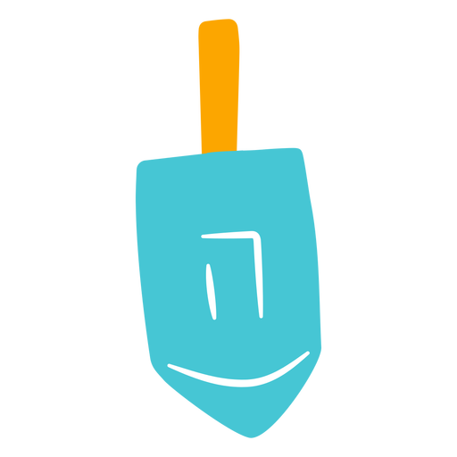 Jewish dreidel doodle PNG Design