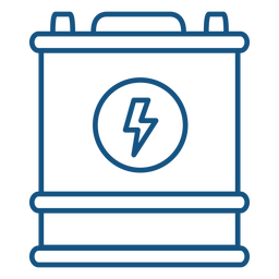 Power tank stroke design PNG Design