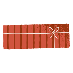 Ilustración de caja de regalo rectangular Diseño PNG