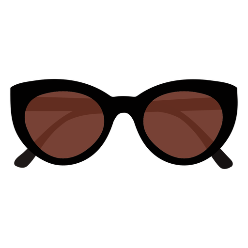 Óculos de sol retangulares estilo plano Desenho PNG
