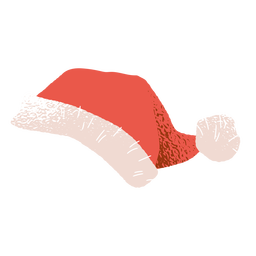Chapéu de Papai Noel com ilustração de chapéu Desenho PNG