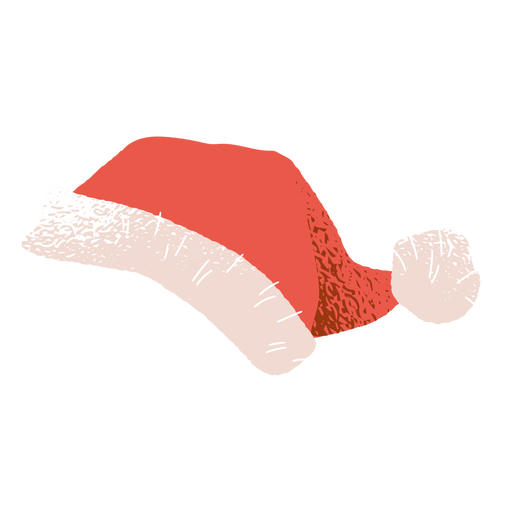 Santa claus hat illustration hat PNG Design