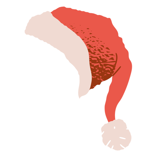 Santa claus hat illustration design PNG Design