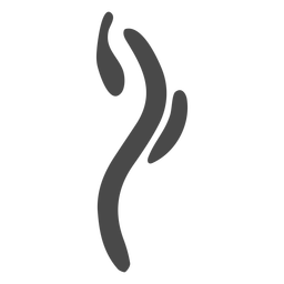 Silhouette fume icon PNG Design