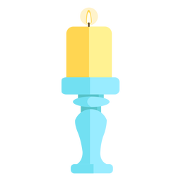 Design plano de candelabro largo Desenho PNG