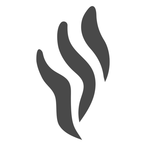 Rauchende Symbolschattenbild PNG-Design