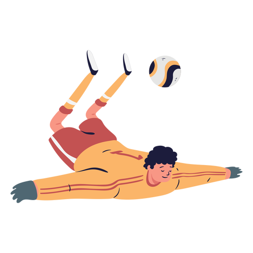 Goleiro de jogador de futebol Desenho PNG