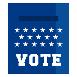 Stary vote elections design PNG Design