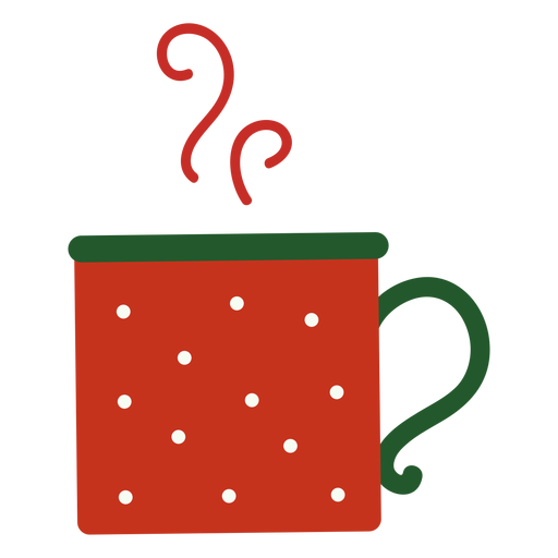 Download Steaming christmas cup flat - Transparent PNG & SVG vector ...