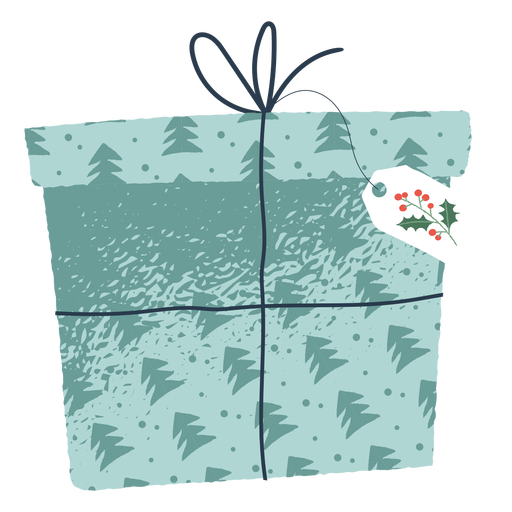 Surprise gift box illustration