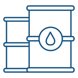 Diseño de trazo de contenedores de agua Diseño PNG