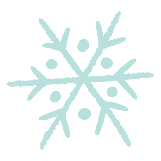 Design Png E Svg De Ilustração De Floco De Neve De Inverno Para Camisetas 3125