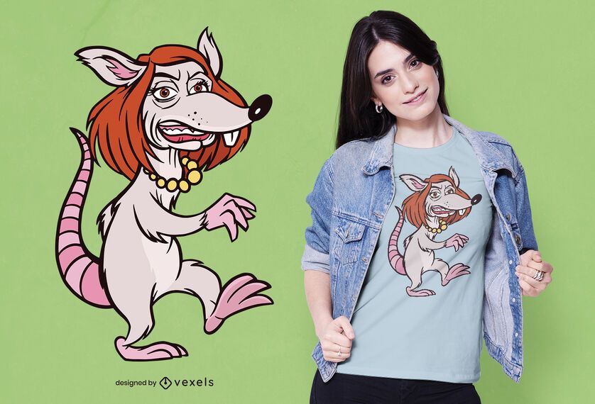 Pelosi rat t-shirt design Pelosi rat t-shirt design