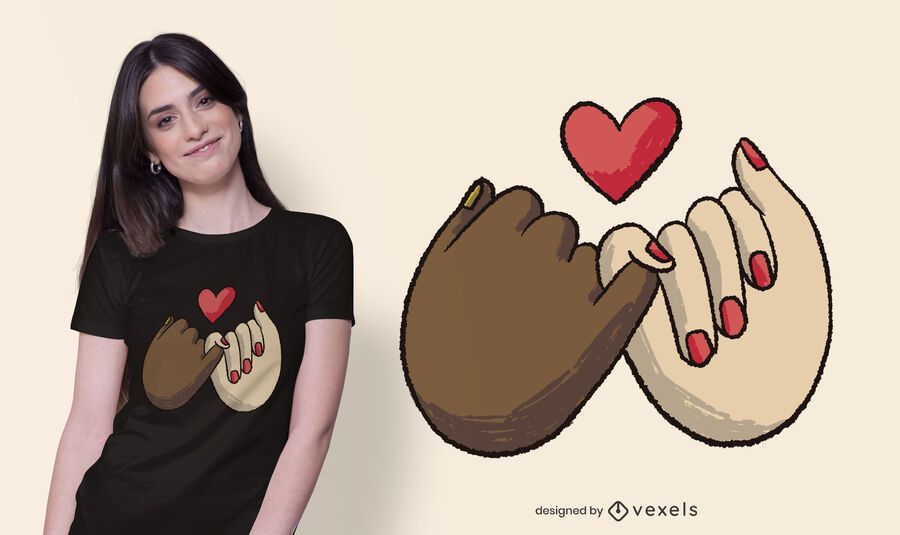 Diseño de camiseta Pinky Swear Diseño de camiseta Pinky Swear