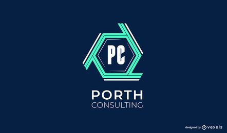 Porth Consulting Logo Design Porth Consulting Logo Design