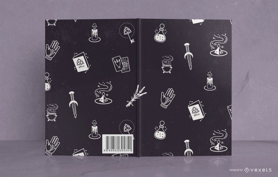 Mystic journal book cover design Mystic journal book cover design