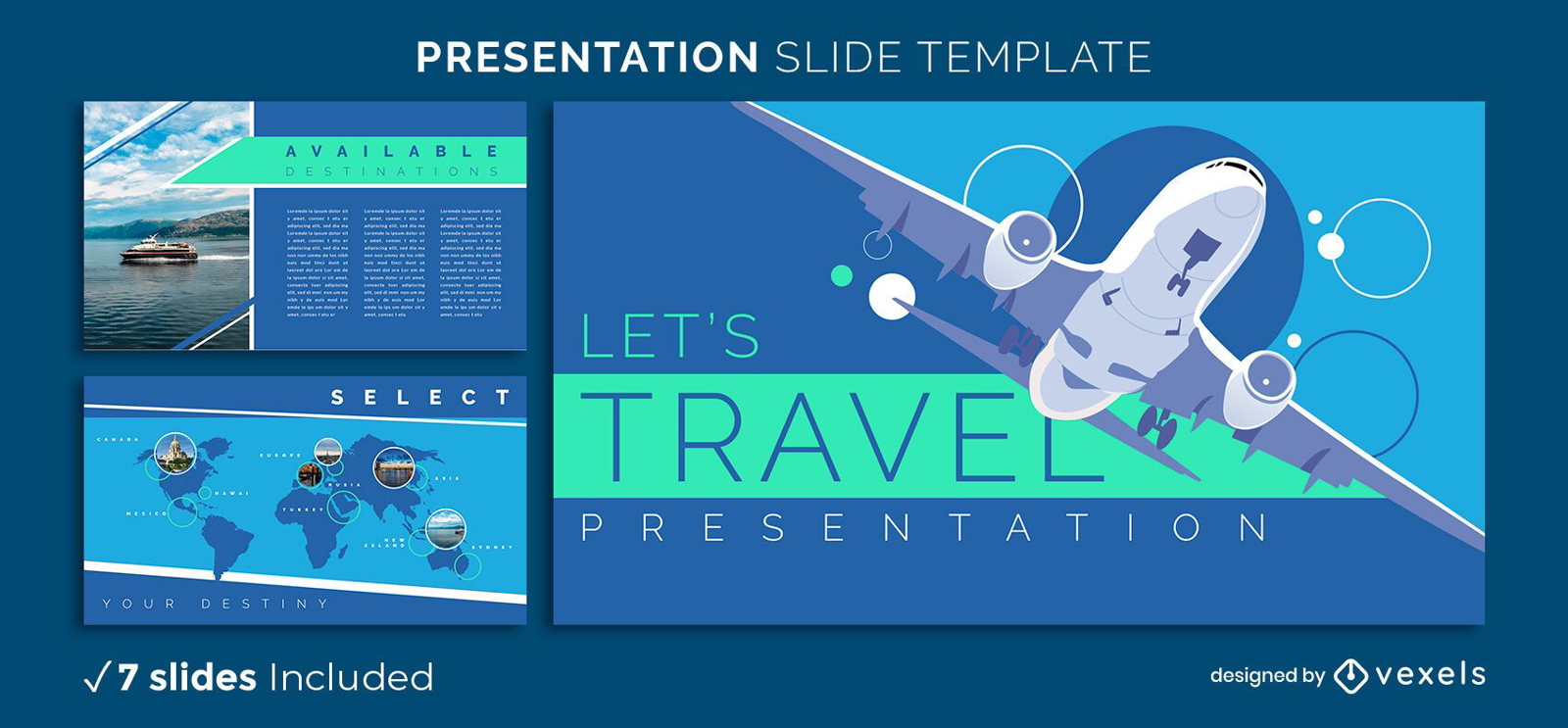 travel plan presentation template