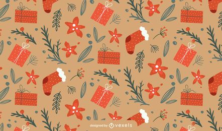 Christmas socks pattern design Christmas socks pattern design