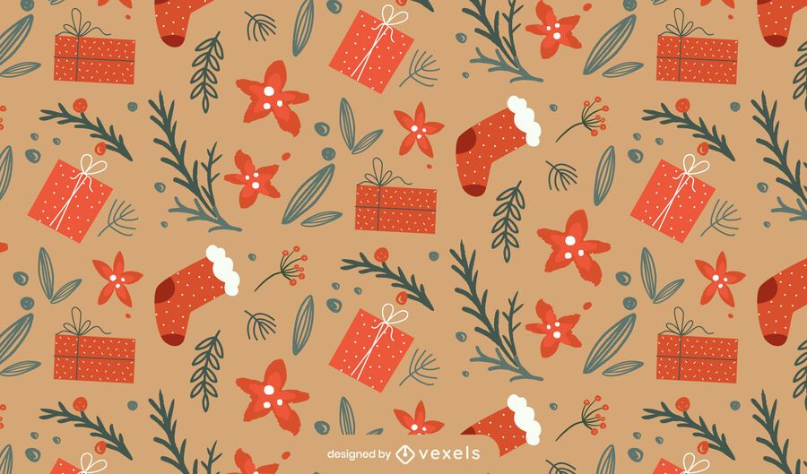 Christmas socks pattern design Christmas socks pattern design