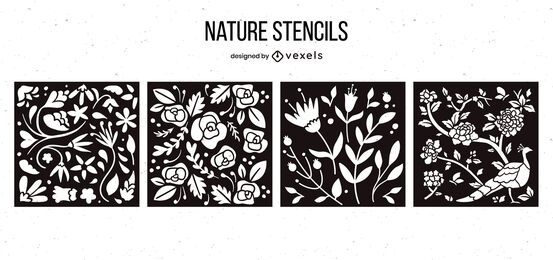Nature Stencil Design Pack Nature Stencil Design Pack