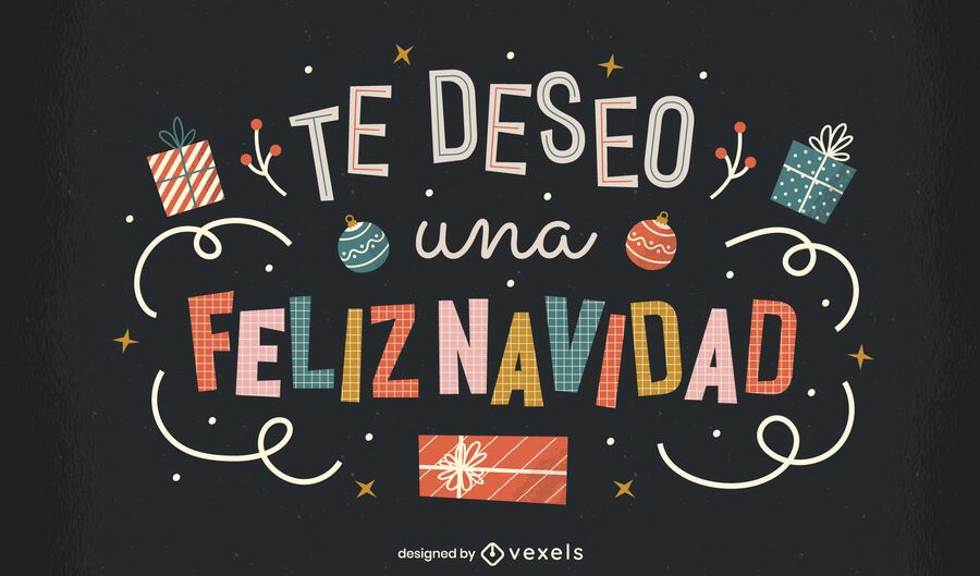 Diseño de letras de Navidad Feliz Navidad Diseño de letras de Navidad Feliz Navidad