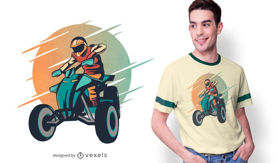 Quad bike t-shirt design Quad bike t-shirt design