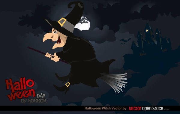 Halloween Witch Illustration Halloween Witch Illustration