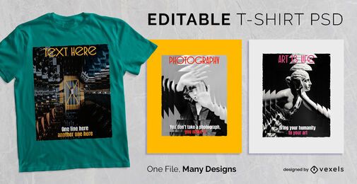 Ripple Image Scalable T-shirt PSD Ripple Image Scalable T-shirt PSD