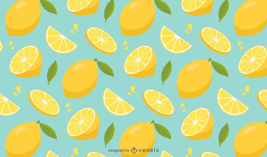 Lemon sliced pattern design Lemon sliced pattern design
