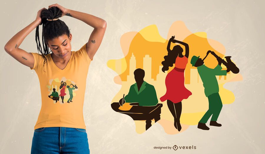 Black culture t-shirt design Black culture t-shirt design