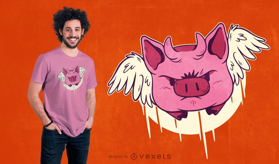 Design de camisetas Devil Pig Design de camisetas Devil Pig