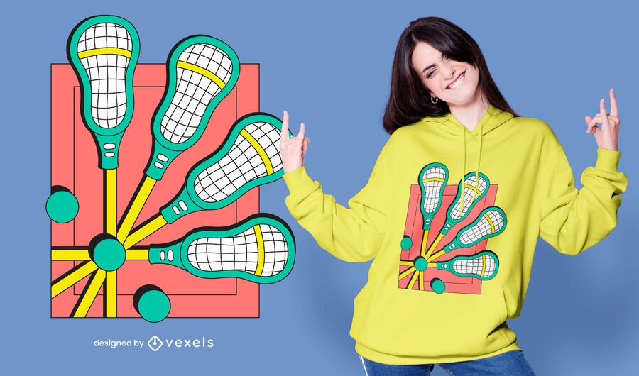 90s Lacrosse Sticks T-shirt Design 90s Lacrosse Sticks T-shirt Design