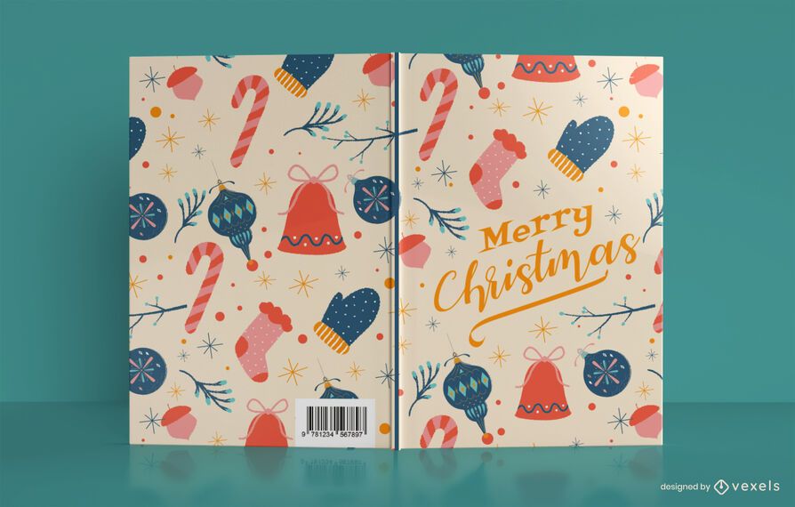 Frohe Weihnachten Journal Book Cover Design Frohe Weihnachten Journal Book Cover Design