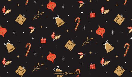 Xmas holiday pattern design
