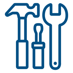 Construction tools stroke icon PNG Design