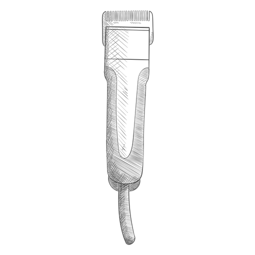Electric shaver hand drawn Transparent PNG & SVG vector file
