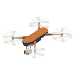 Ilustración de drone de cámara voladora Ilustración de drone de cámara voladora