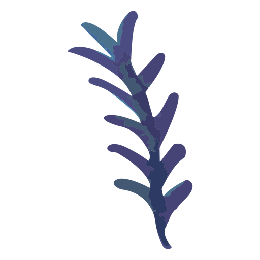 Aquarela de ramo de planta Desenho PNG