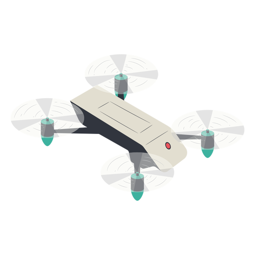 Kleine Drohnenillustration PNG-Design