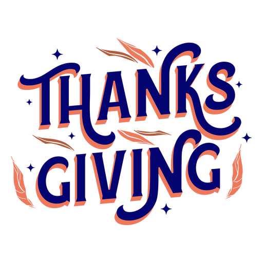 Thanksgiving holiday lettering - Transparent PNG & SVG ...