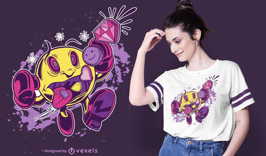 Diseño de camiseta Pills Eater. Diseño de camiseta Pills Eater.