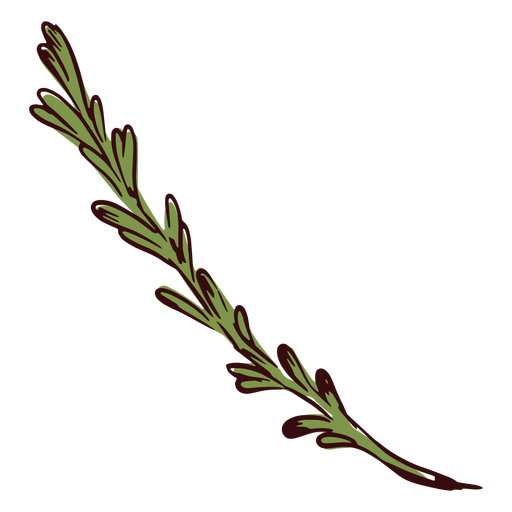 Abbildung des Pflanzenzweigs PNG-Design