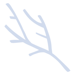 Galho curto plano Desenho PNG