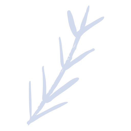 Tree twig flat PNG Design