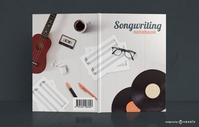 Songwriting Notebook Music Book Cover Design