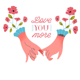 Love you more valentines valentines Transparent PNG