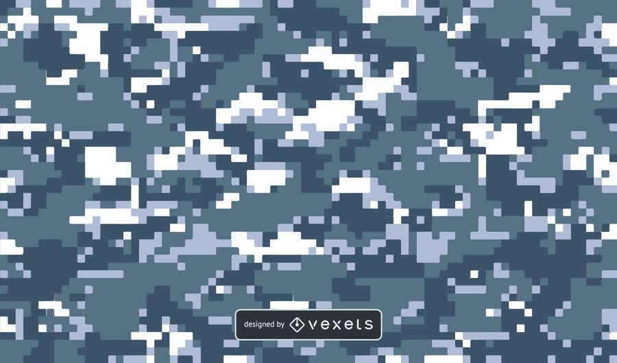 Digital Blue Camo Background Digital Blue Camo Background